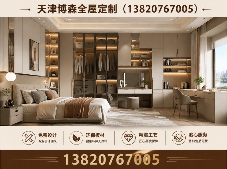 河北区全屋定制家具厂家展示图